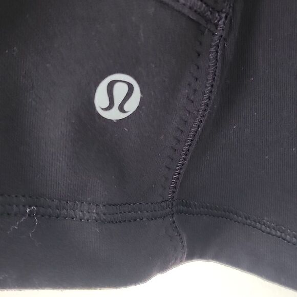 Lululemon Forme Black Colorful Stripes Logo Athletic Running Jacket 6 - Picture 6 of 7